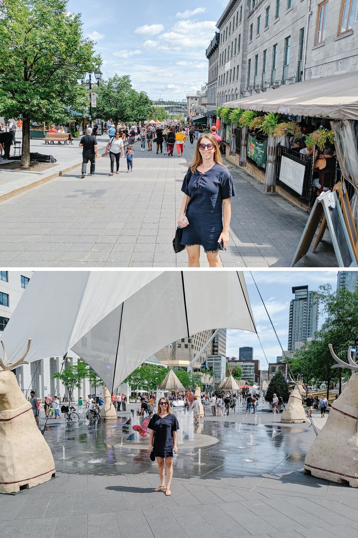 Old Montreal and Quartier des Spectacles