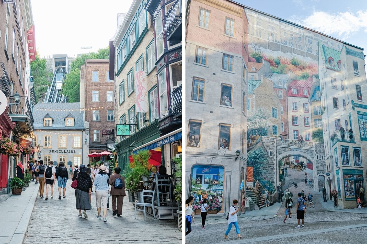 Quartier Petit Champlain in Quebec City