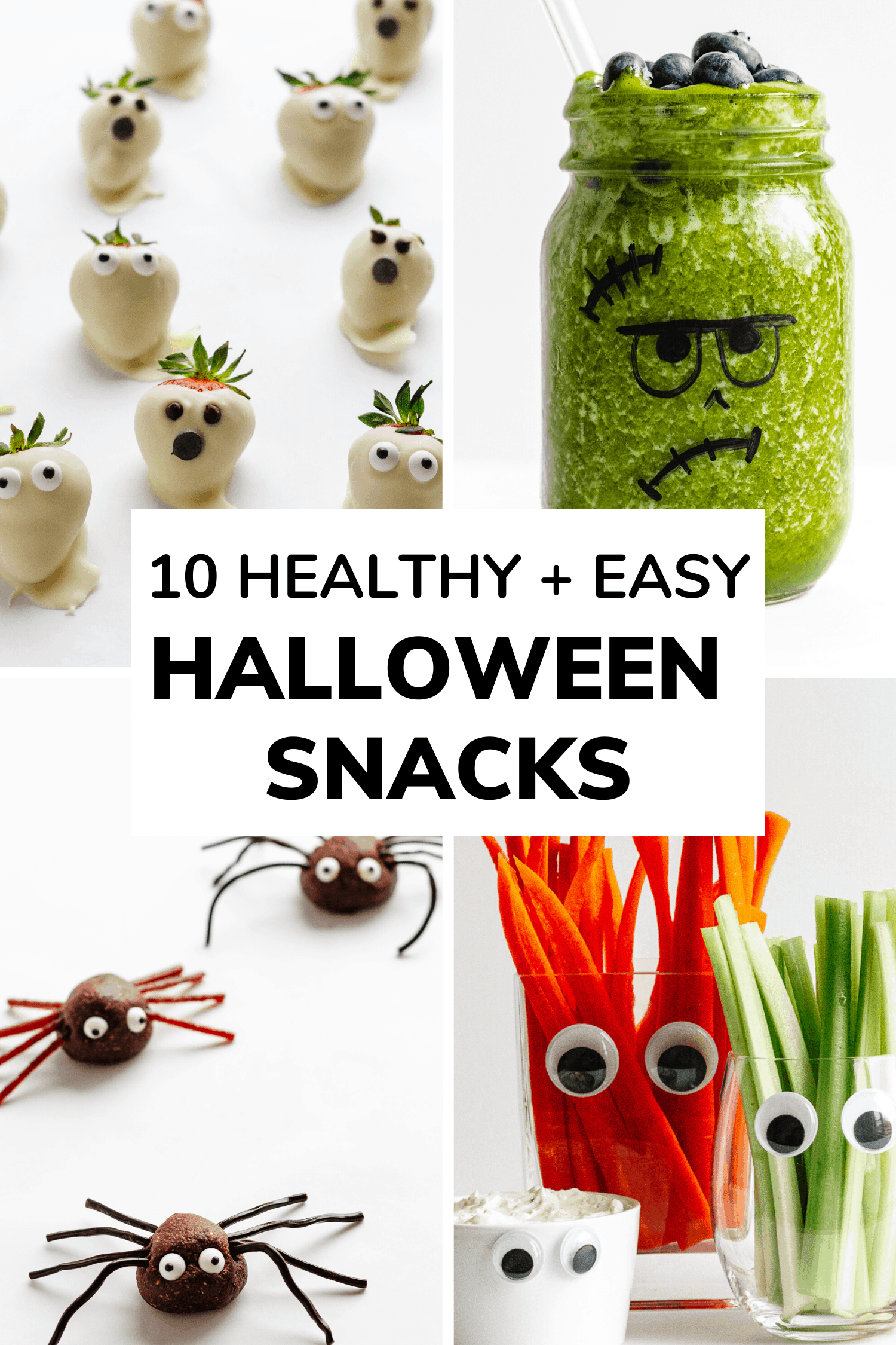 10 Healthy + Easy Halloween Snacks | Maple + Mango