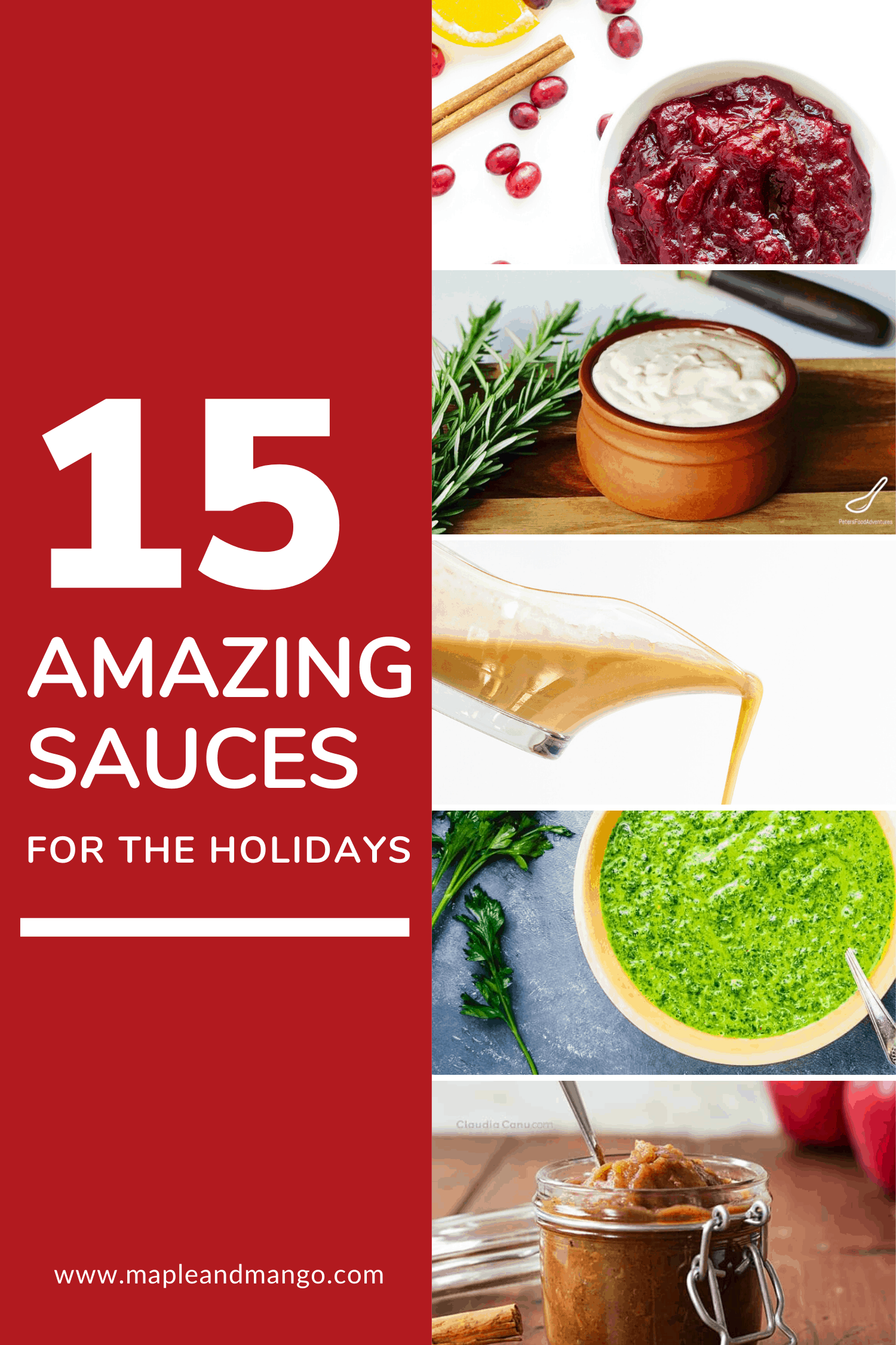15 Sauces To Elevate Your Holiday Meals Maple + Mango