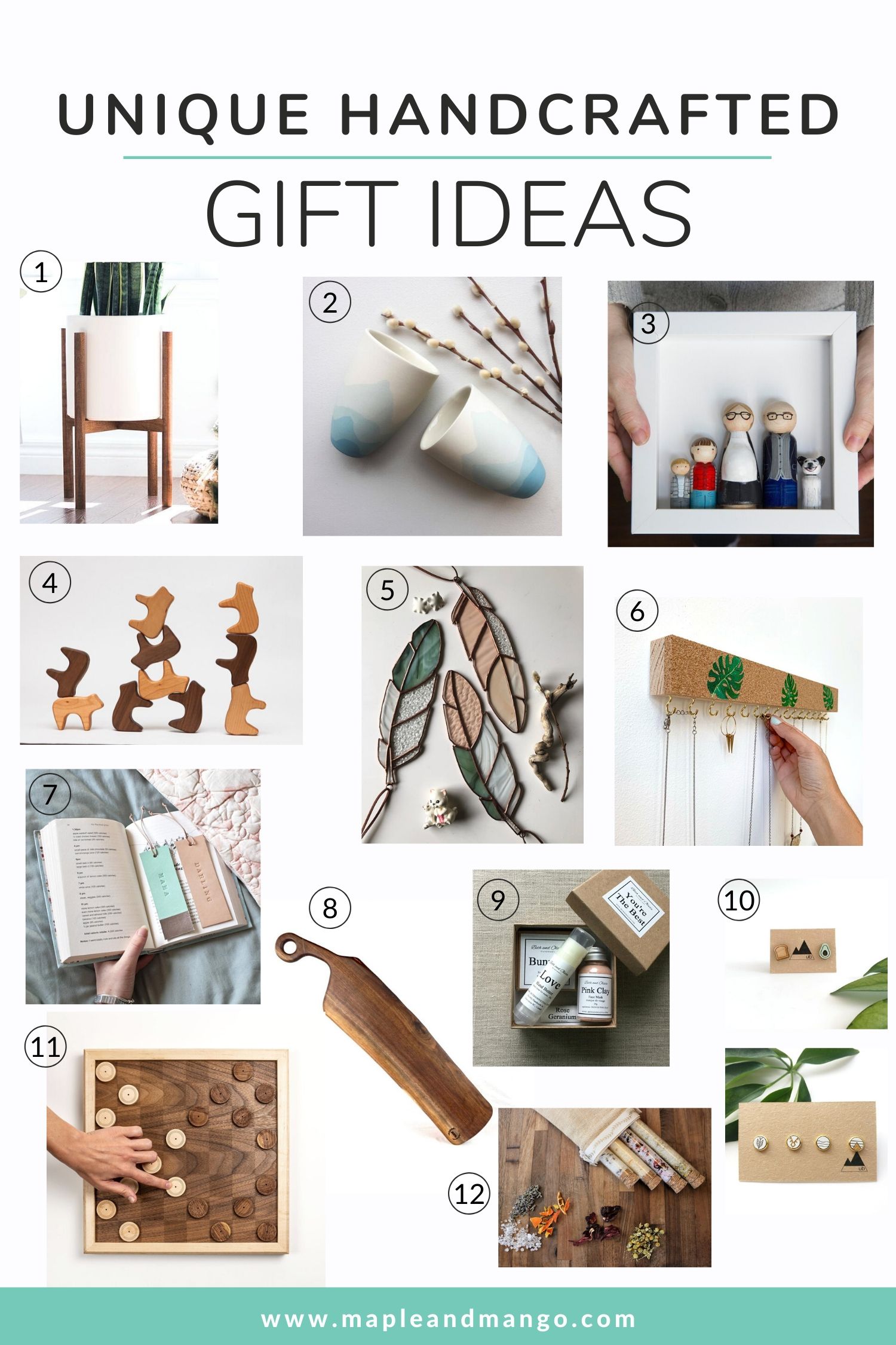 Etsy Holiday Gift Guide Unique Handcrafted Gift Ideas