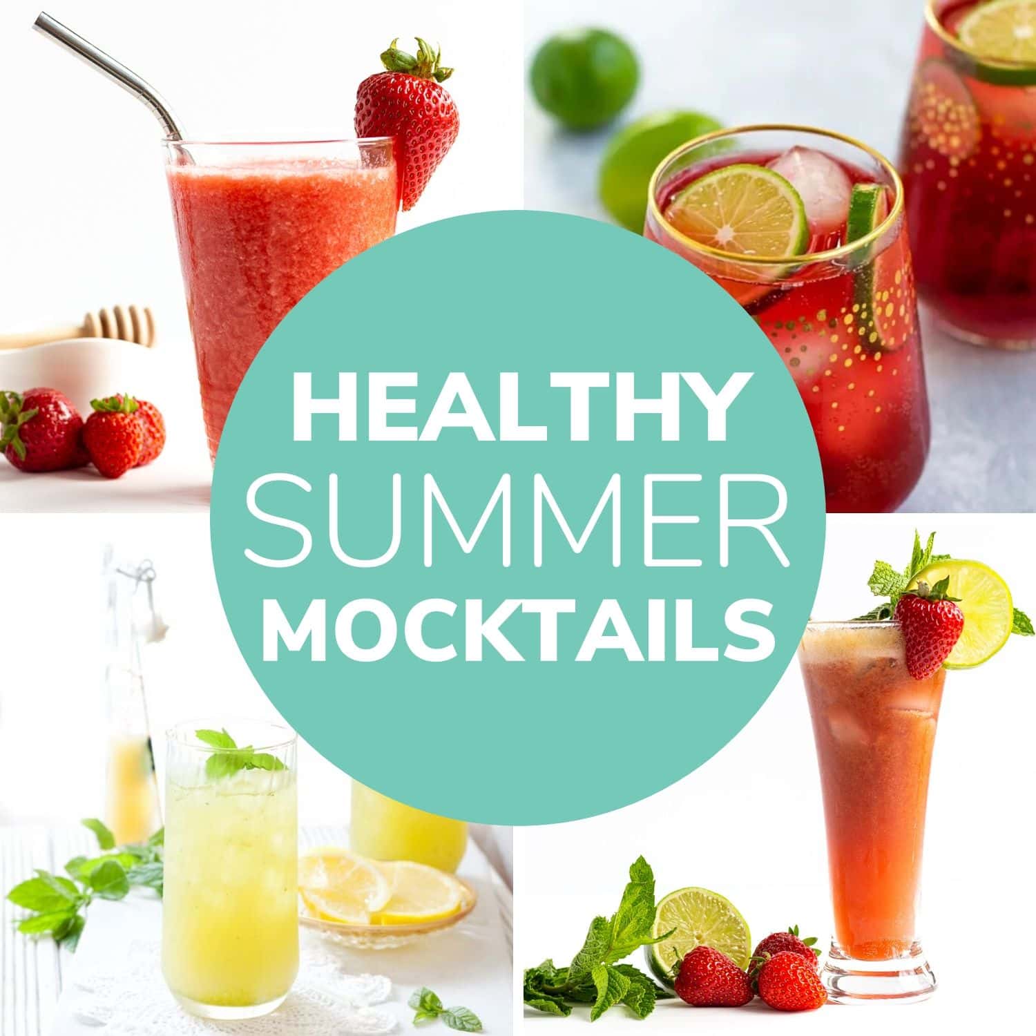 12 Healthy Summer Mocktails You Have To Try Maple + Mango