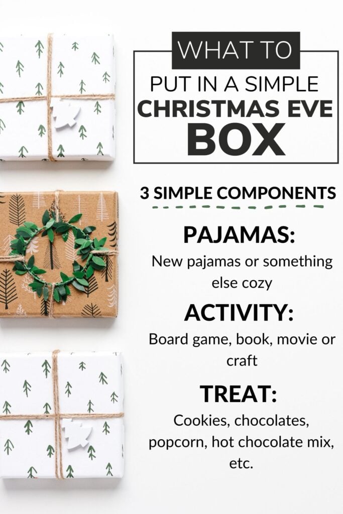 Simple Christmas Eve Box Ideas | Maple + Mango