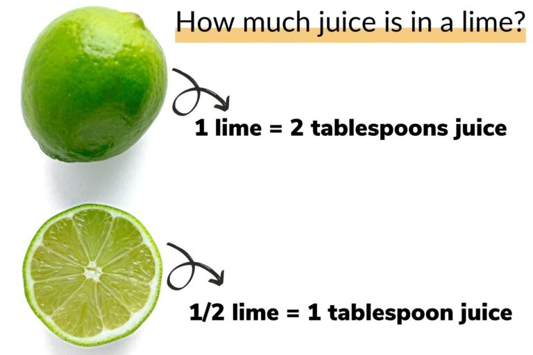 How Much Juice Is In One Lime Maple + Mango