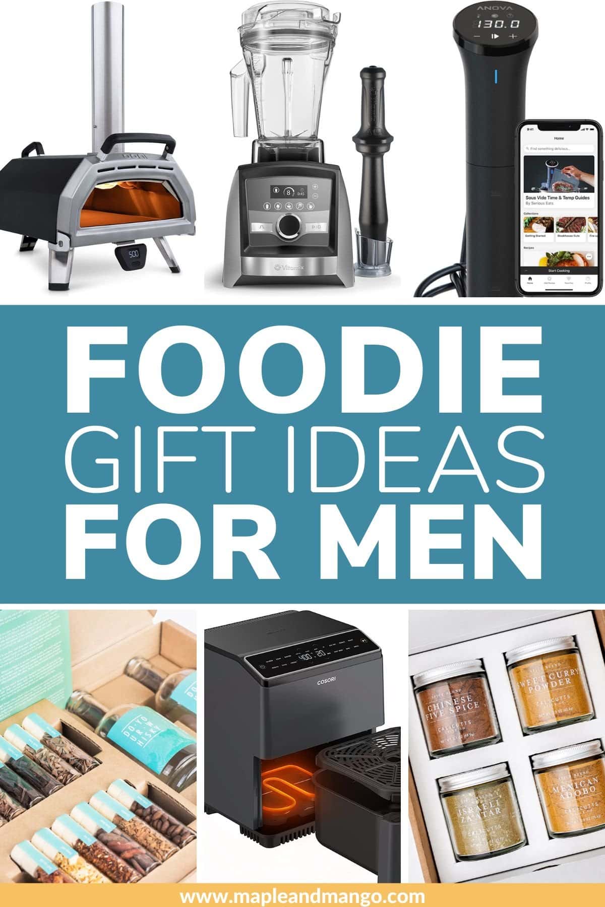 18 Foodie Gifts For Men Gifts For Men Who Cook   Maple + Mango