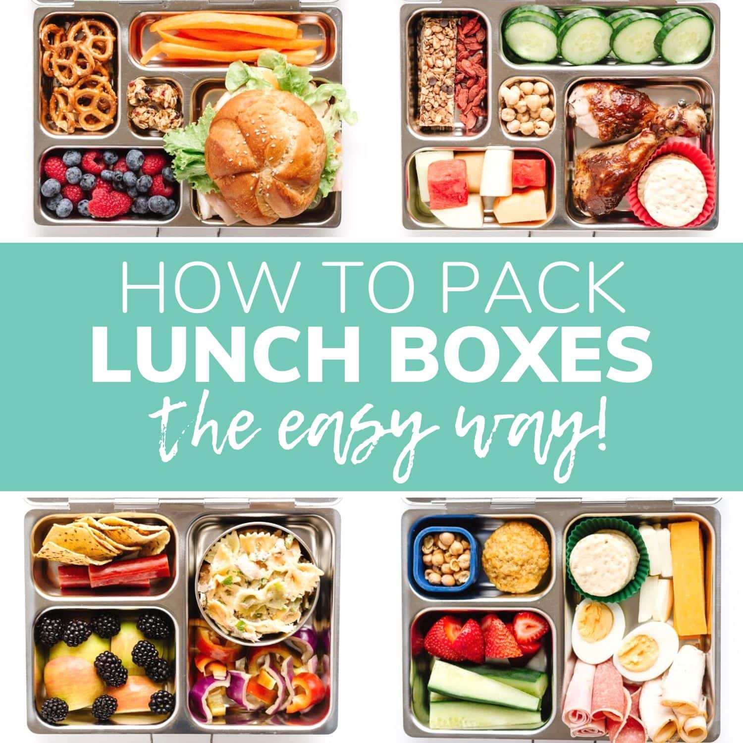 Packing Lunch Boxes The Easy Way! | Maple + Mango