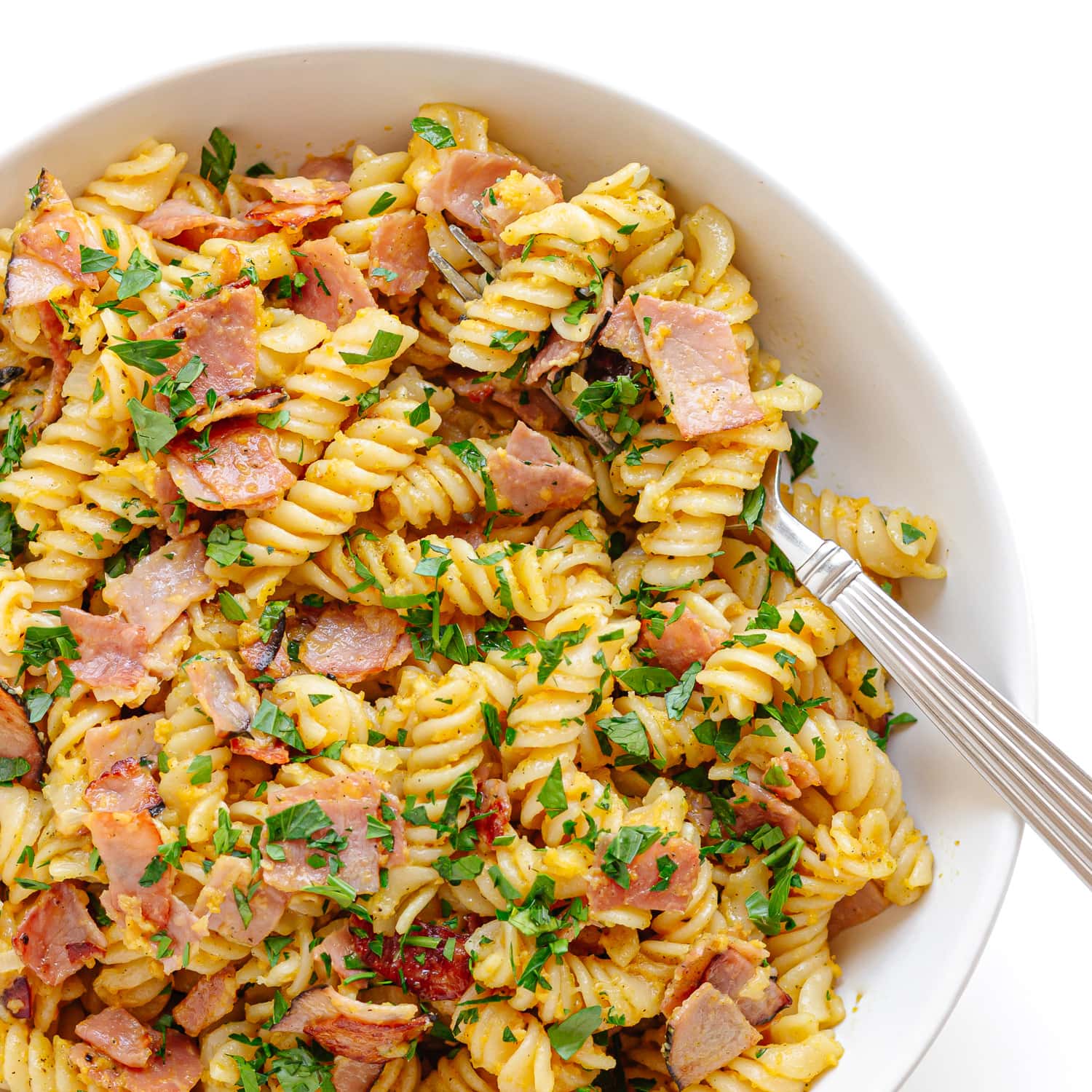 Schinkennudeln (German Ham and Egg Pasta)