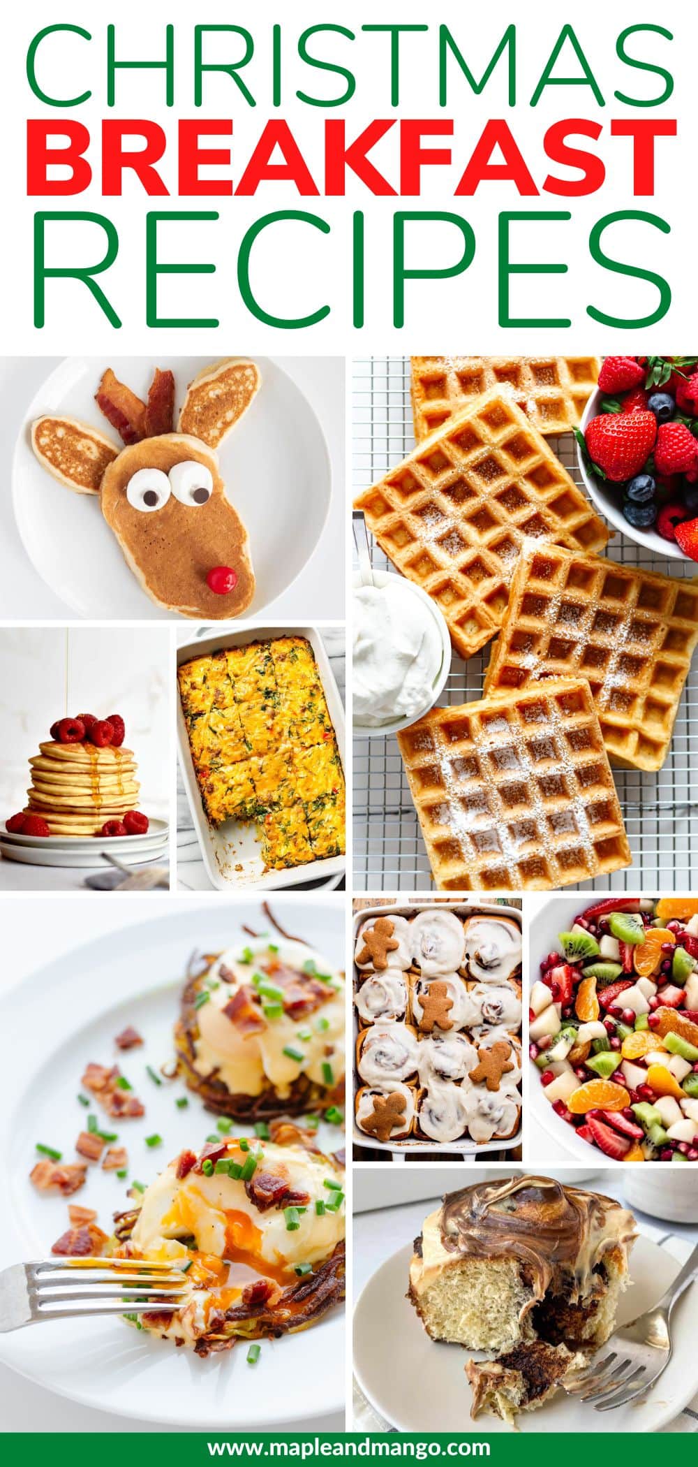 35 Christmas Breakfast and Brunch Ideas | Maple + Mango