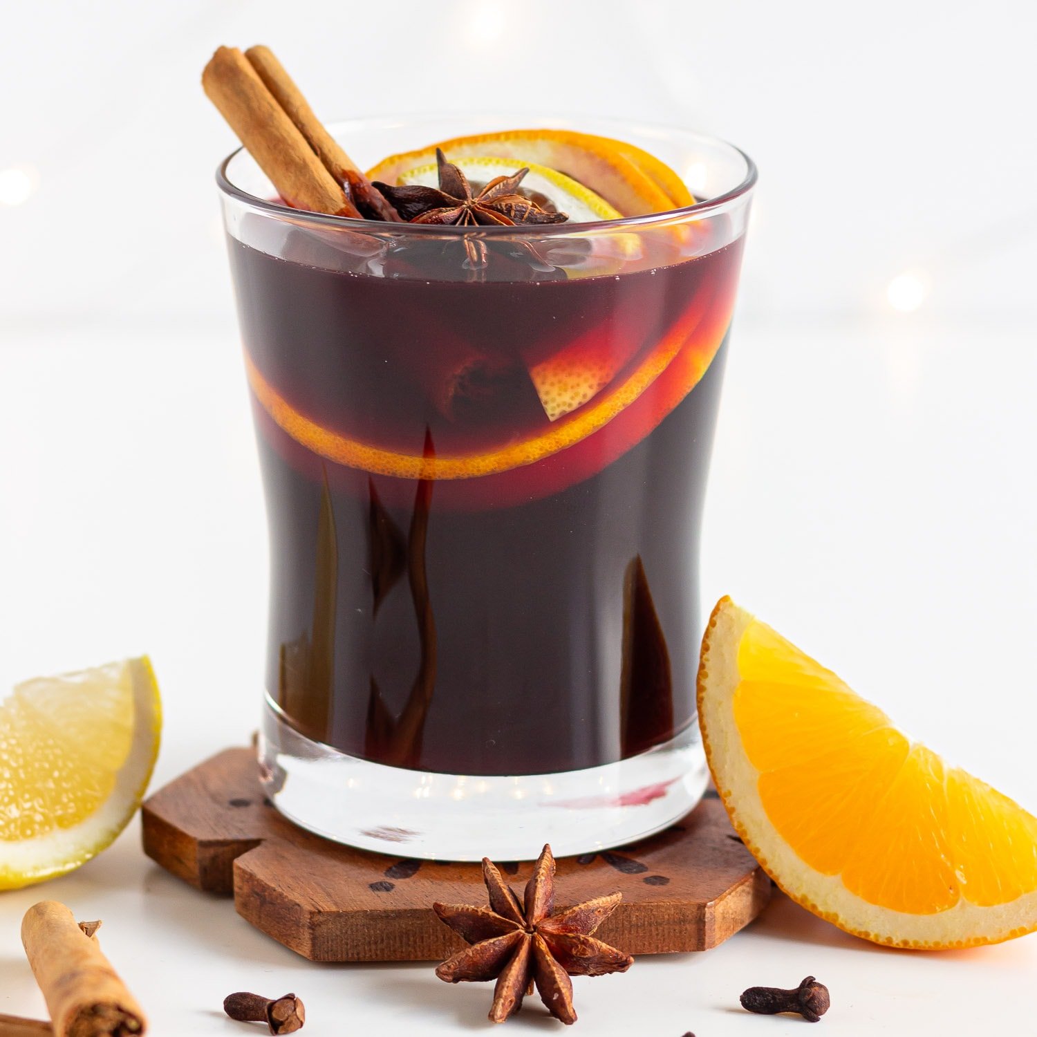 Glass of German Gluhwein.