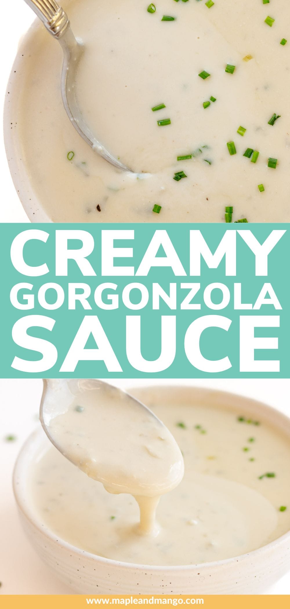 Gorgonzola Sauce | Maple + Mango