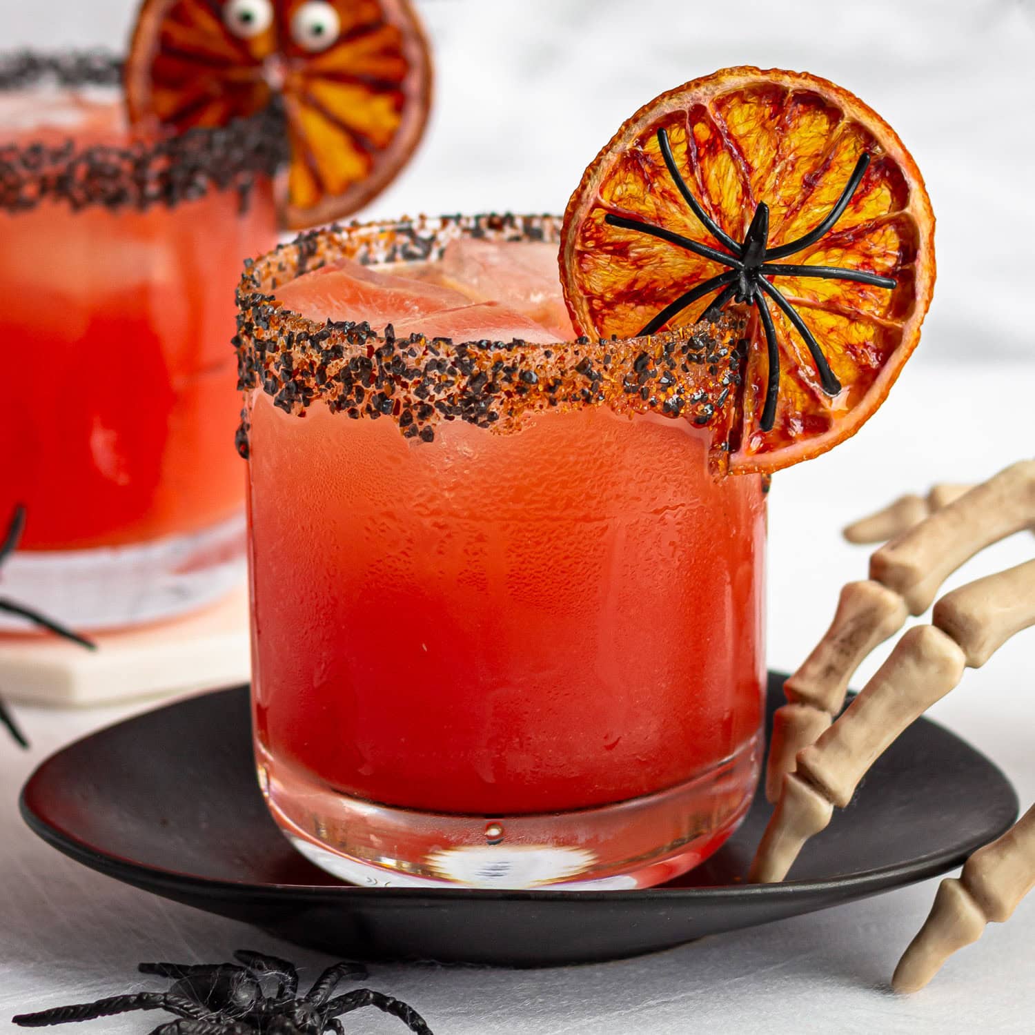 Halloween blood orange margarita.